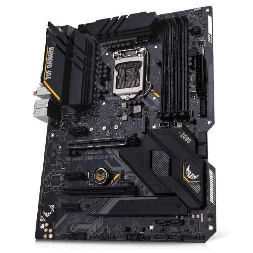 ASUS TUF GAMING B550-PLUS WIFI II - Scheda madre - ATX - Socket AM4 - AMD B550 Chipset - USB-C Gen2, USB 3.2 Gen 1, USB 3.2 Gen 2 - 2.5 Gigabit LAN, Wi-Fi, Bluetooth - scheda grafica (richiesta CPU) - HD Audio (8 canali)